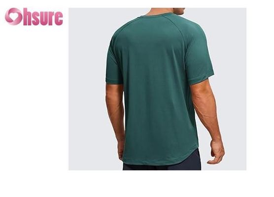 캐주얼 프린트 패턴 넥타이 근육 지원 운동 남성용 의류 Bambu Fabric BoxingT-shirt 인쇄