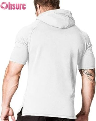 남성 단袖 하우디 캐주얼 스웨터 후드 티셔츠 OEM ODM 제조업체