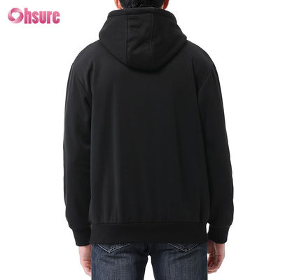 남자용 XL 커스텀 디자인 중량급 쿼터 지프 후디 100% 면화 프랑스 테리 크루 목 스웨이트 겨울 스타일 후드 솔리드