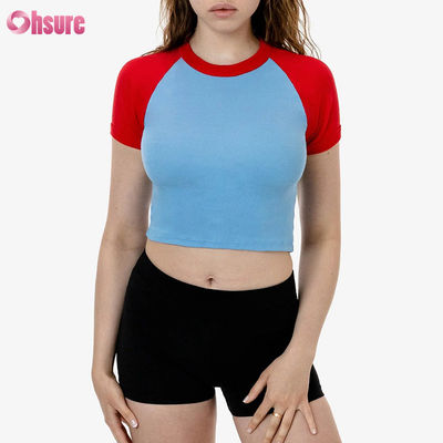 프리미엄 여성용 100% 면접 스포츠 톱 스트레치블 넥타이 장갑 호흡기 캐주얼 톱 사용자 지정 로고 옵션