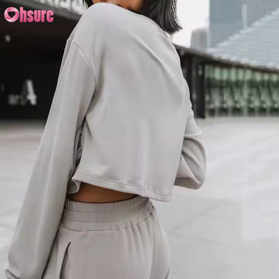 주거용 여성 후디 세트 가을과 겨울 새로운 패션 스포츠 및 레저 후디 세트 여성용 캐주얼 슈트