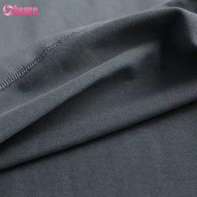 플러스 사이즈 여성용 여성 셔츠, 일반 벌크 디자이너 유니섹스 유기농 면 엠보싱 티셔츠