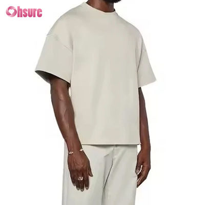 사용자 지정 로고 고품질 260 GSM 중량 상자 핏 100% 면 빗 어깨 크기가 큰 크기가 크기가 크기가 크기 크기가 크기 크기가 크기
