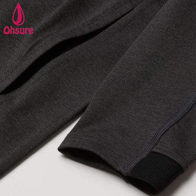 뜨거운 판매 남성 요가 후디 빠른 건조 Mesh-Lined Wrapover 후드 체육관 훈련에 적합한 일반 맞춤 로고 솔리드 패턴 가을