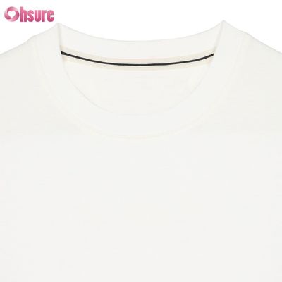 오버사이즈 180-300GSM 헤비웨이트 티셔츠 블랭크 맞춤형 100% 면 남성 티셔츠