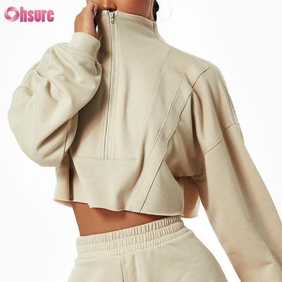 맞춤형 로고 맞춤형 플레인 스웨트셔츠 여성 후디 프린트 헤비 웨이트 코튼 캐주얼 쇼트 세트 여성 투피스 겨울 니트