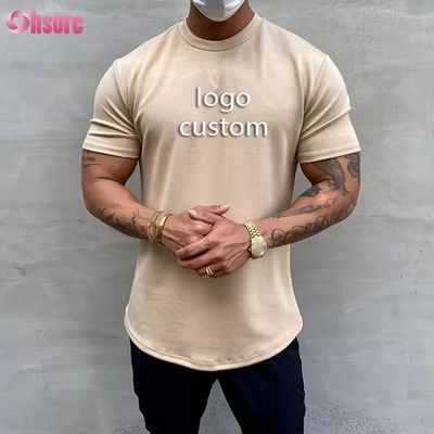 체육관 의류 짧은袖 스포츠 의류 최신 티셔츠 디자인 남성 인쇄 티셔츠